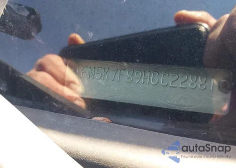 2017 Ford Explorer Limited z USA, uszkodzony, nr VIN 1FM5K7F89HGC22881